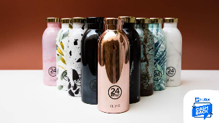 Cashback 24Bottles: borracce sostenibili per chi ama il mare, con Hubix